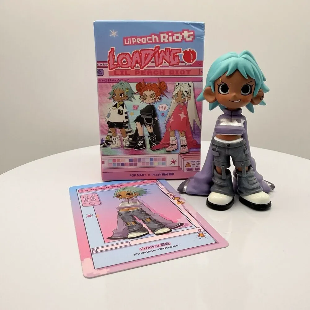 POPMART Lil Peach Riot: Loading! Series Blind Box- Confirmed Frankie Dancer